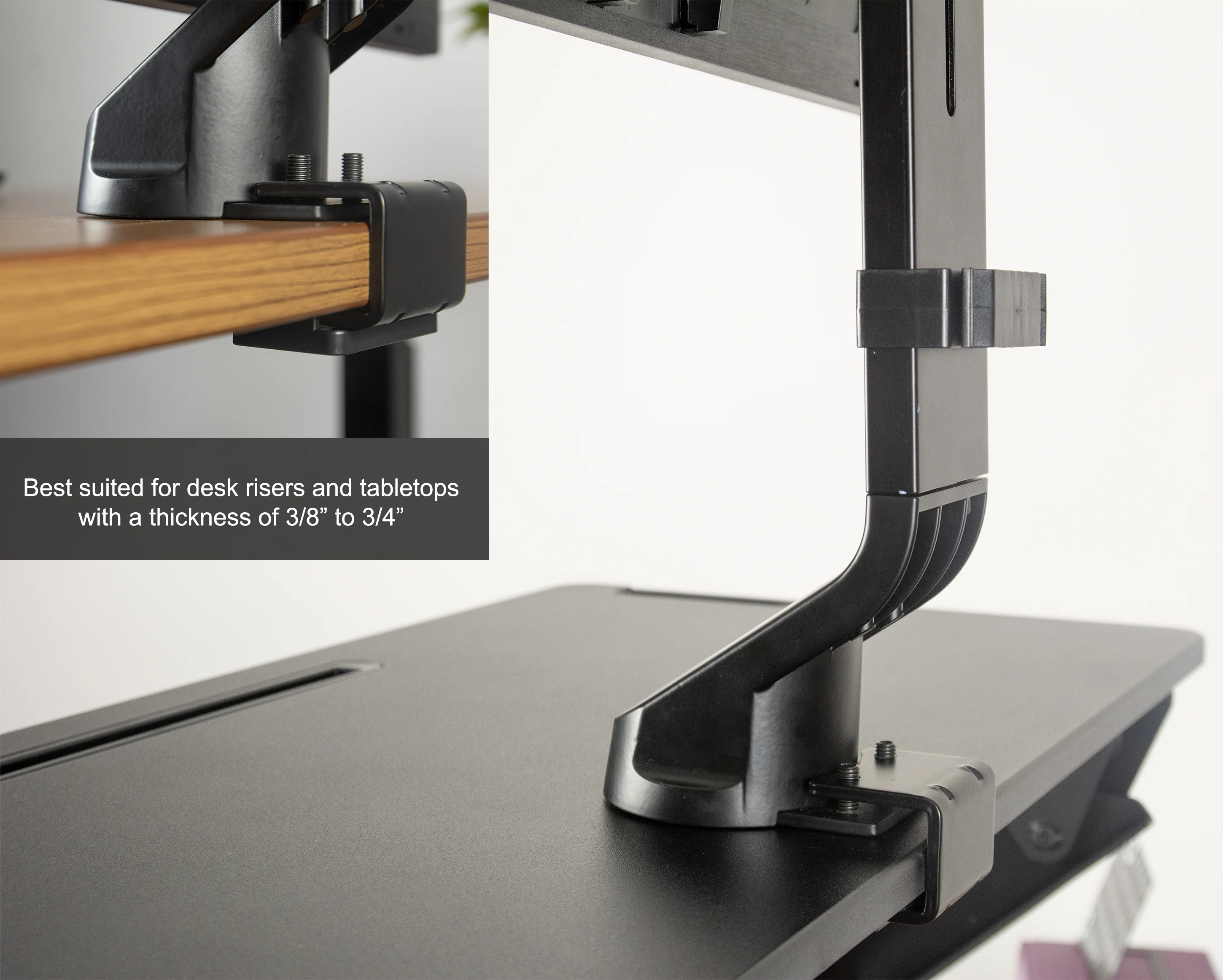 Single 17" to 32" Monitor Desk Mount - Image 6