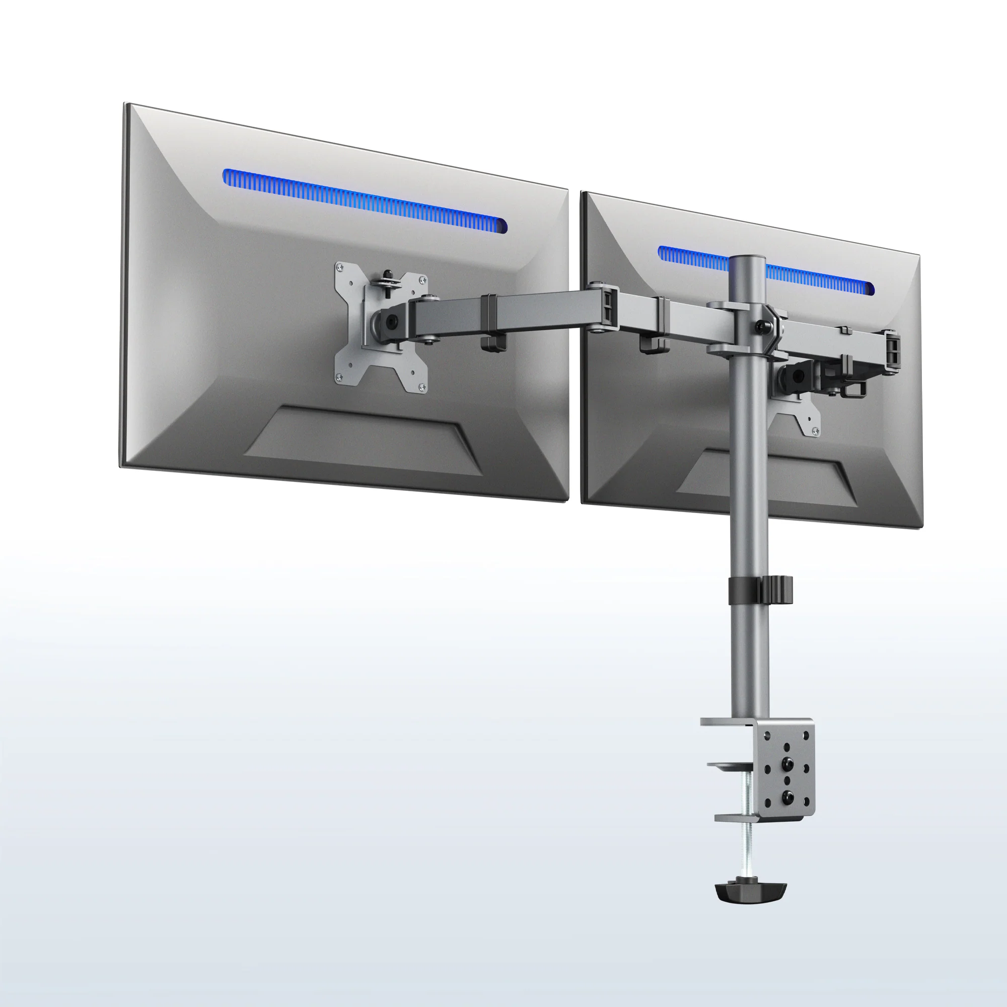 VIVO Dual Monitor Desk Mount Adjustable Stand - Image 10