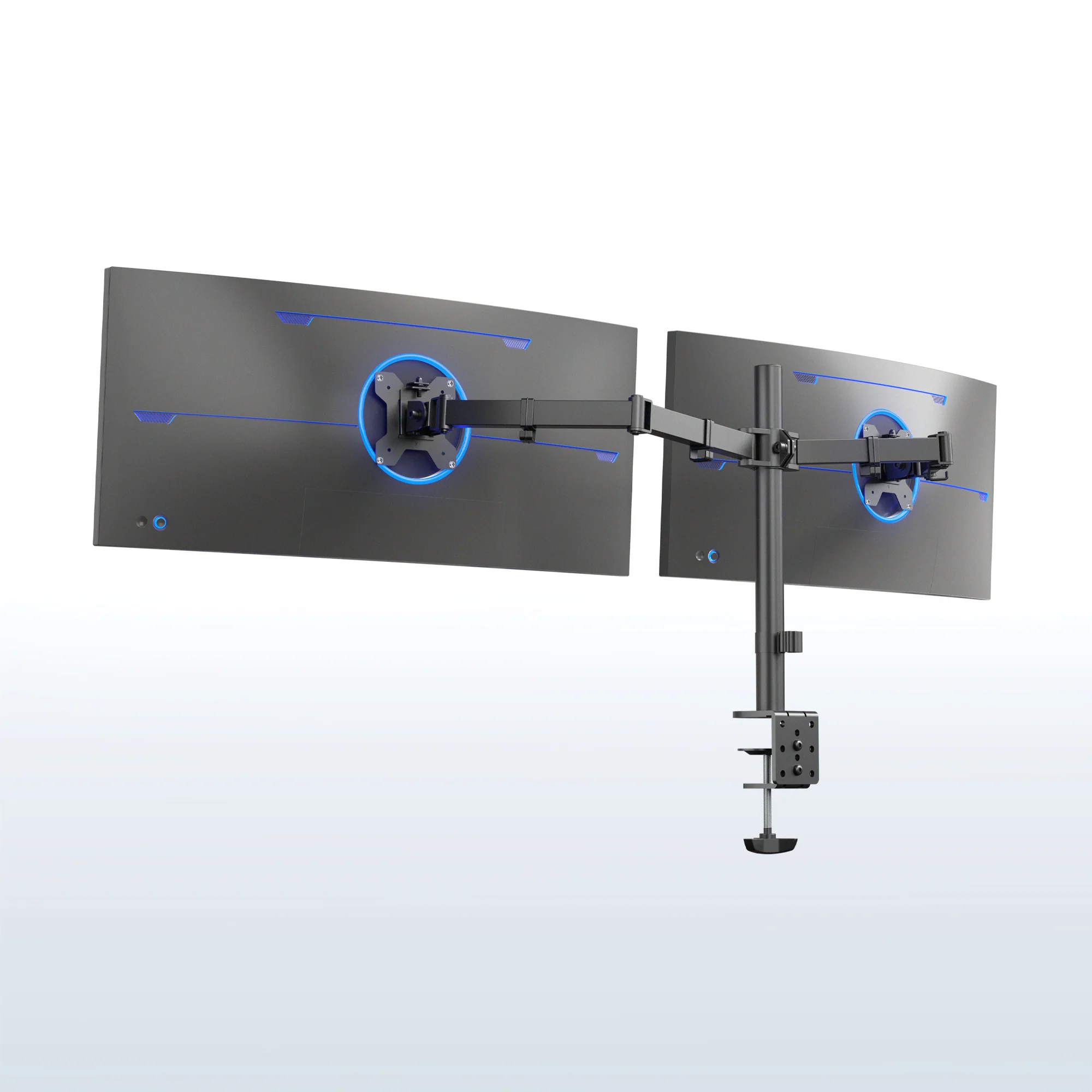 VIVO Dual Monitor Desk Mount Adjustable Stand - Image 19