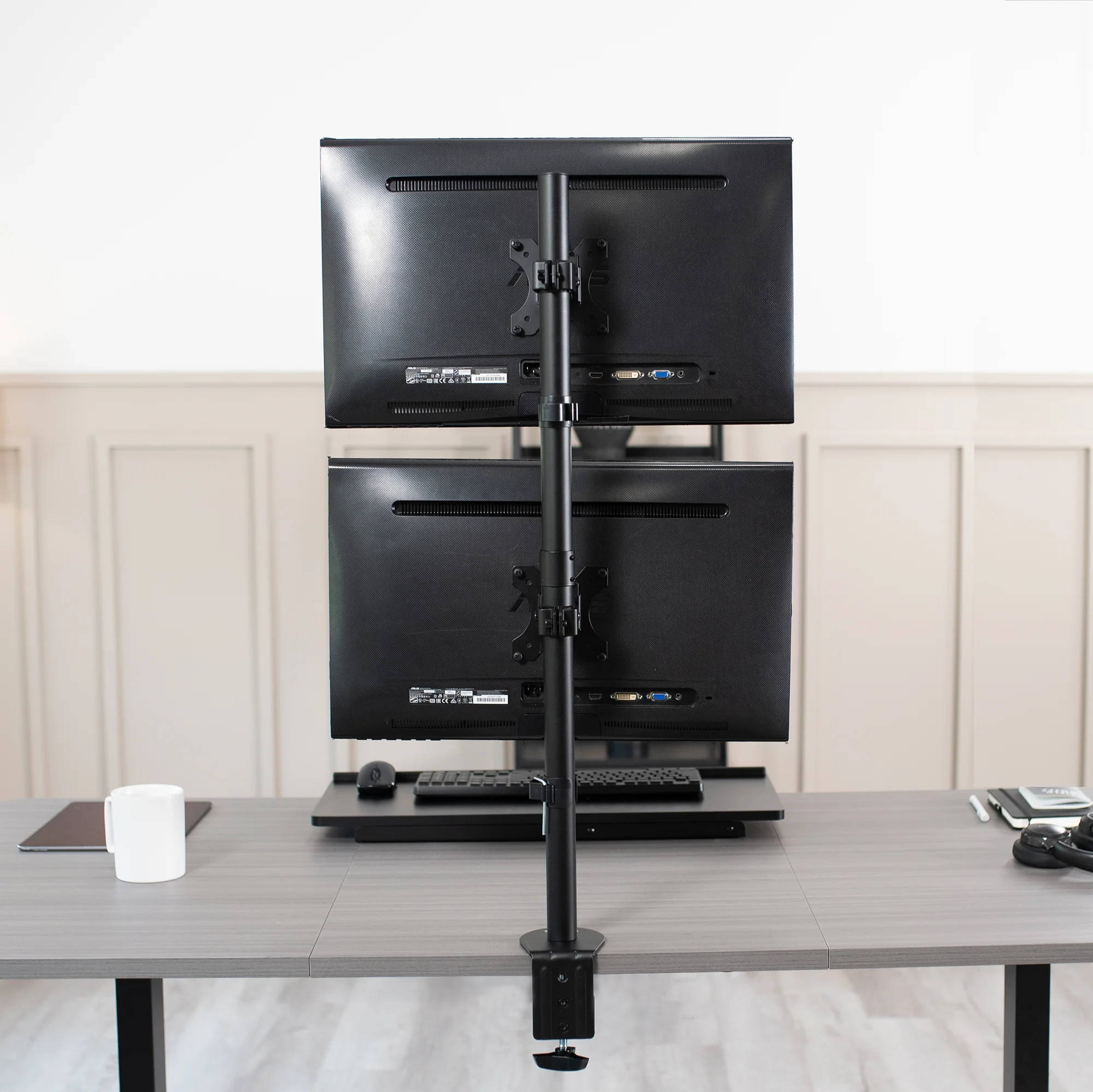 Dual Monitor Desk Mount - Up to 34" Screens - Image 10