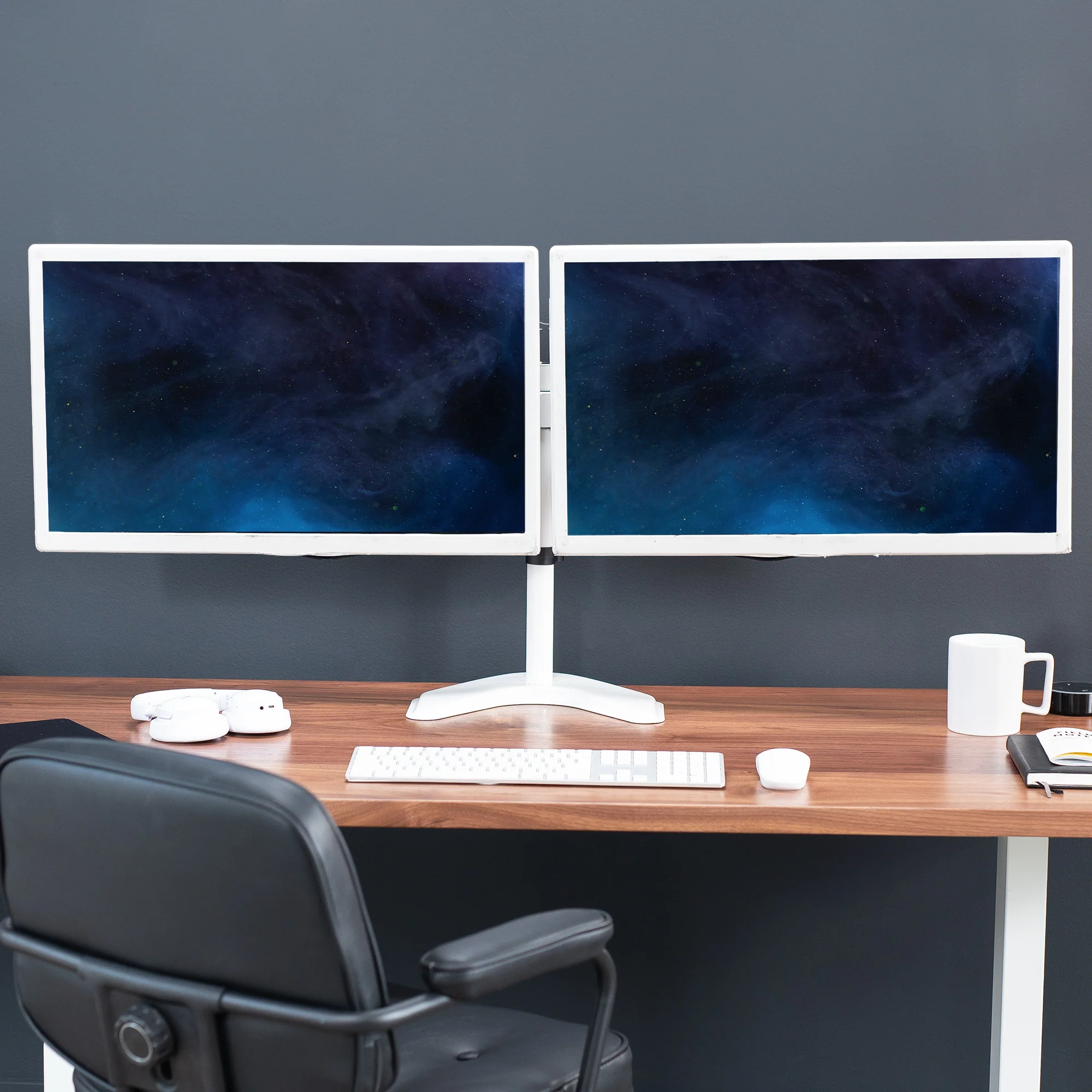 Dual 13" to 32" Monitor Desk Stand - Image 11