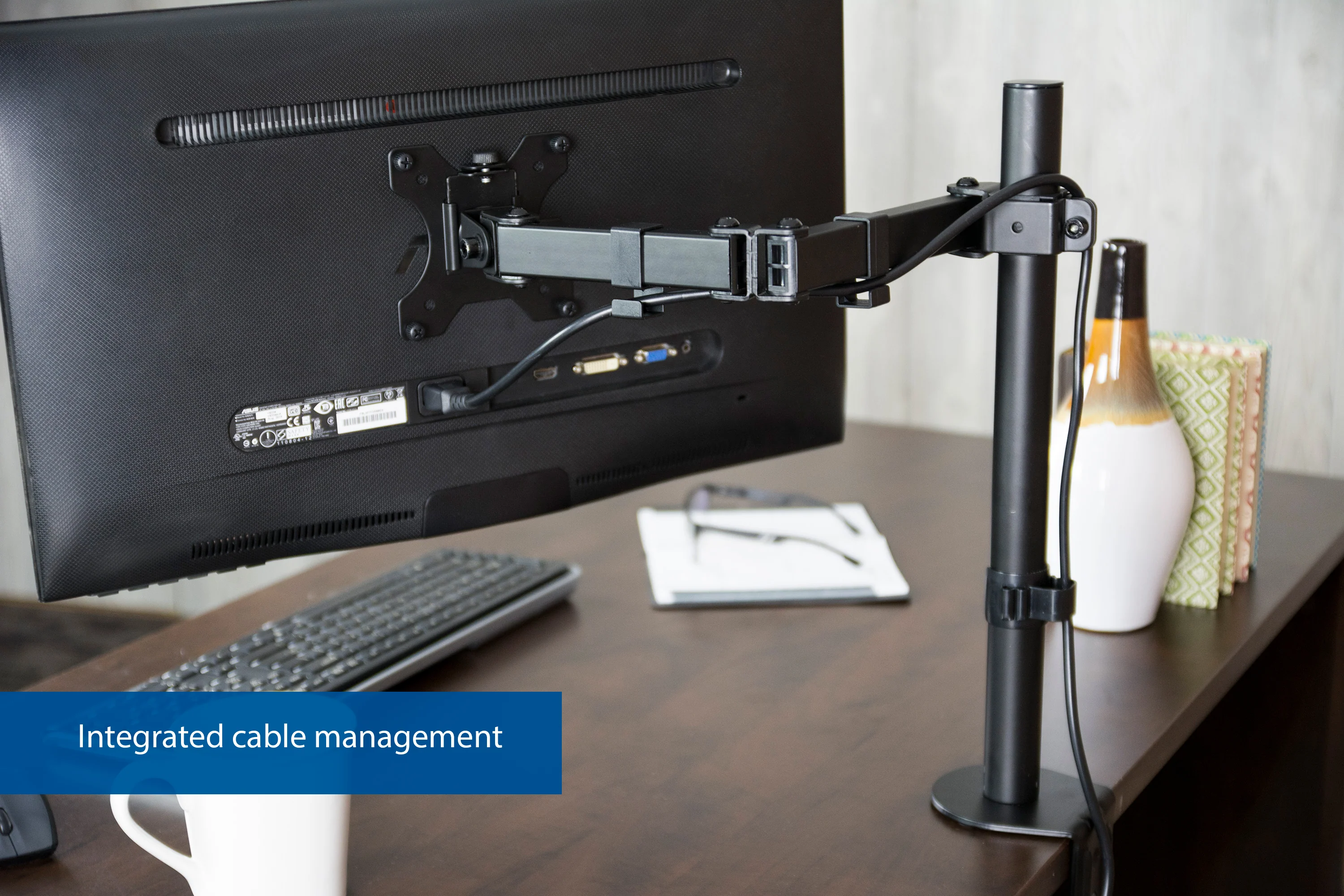 Single 13” to 32” Monitor Desk Mount - Image 6