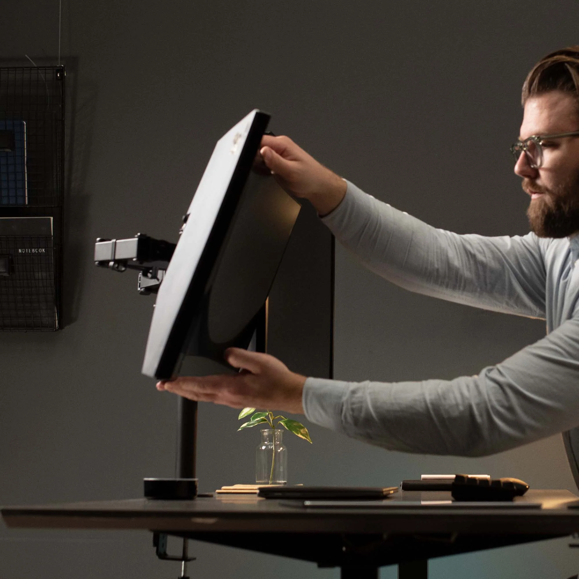 Dual 13" to 34" Monitor Desk Mount - Image 8