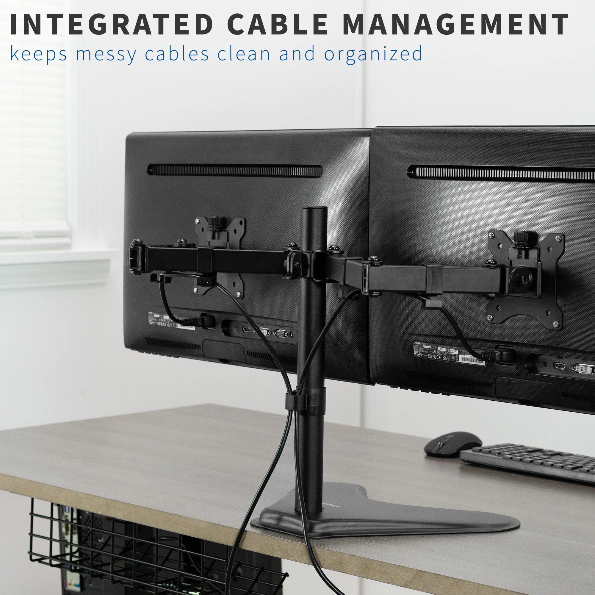 Dual 13” to 30" Monitor Desk Stand - Image 5