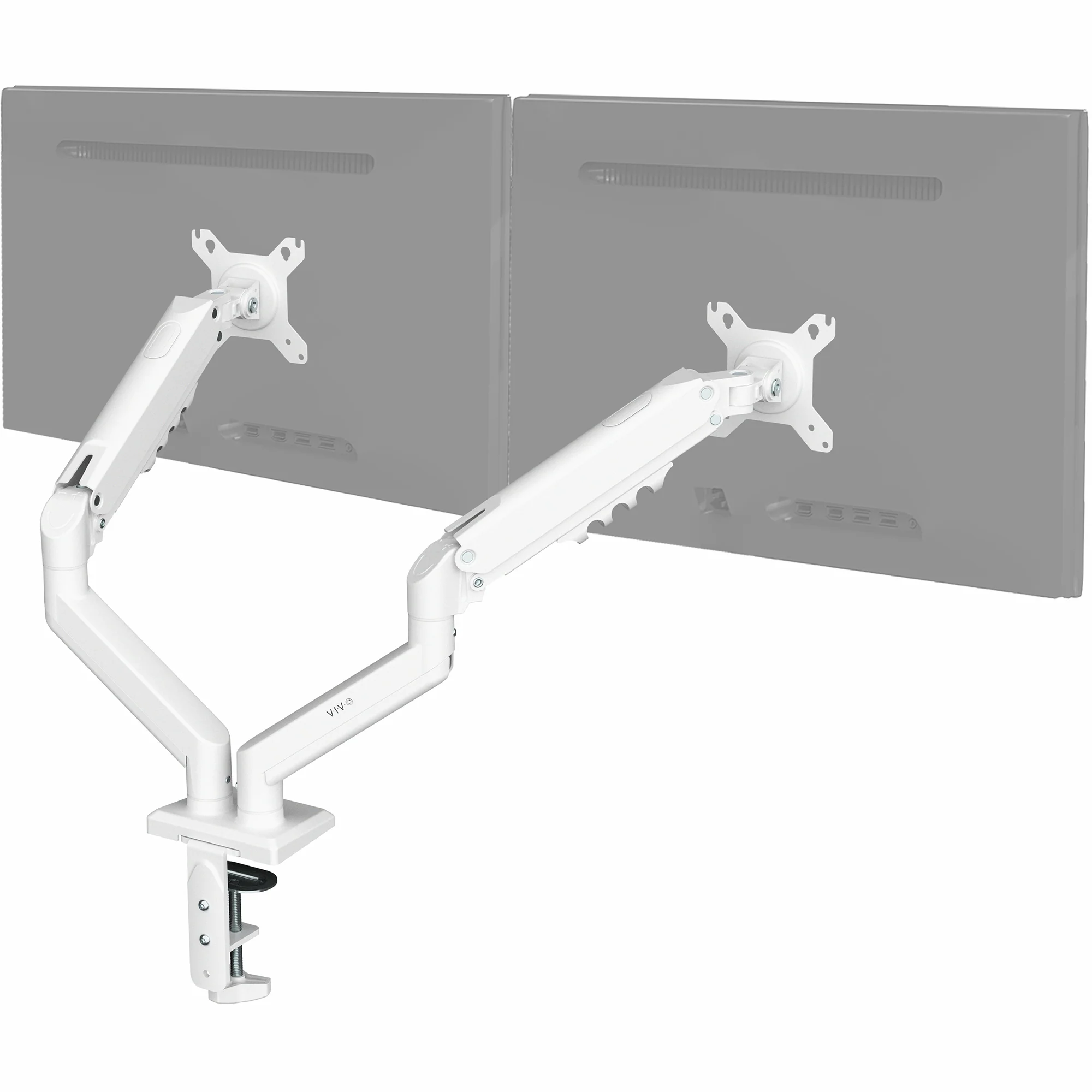 Pneumatic Arm Dual 13” to 30” Monitor Desk Mount - Image 10