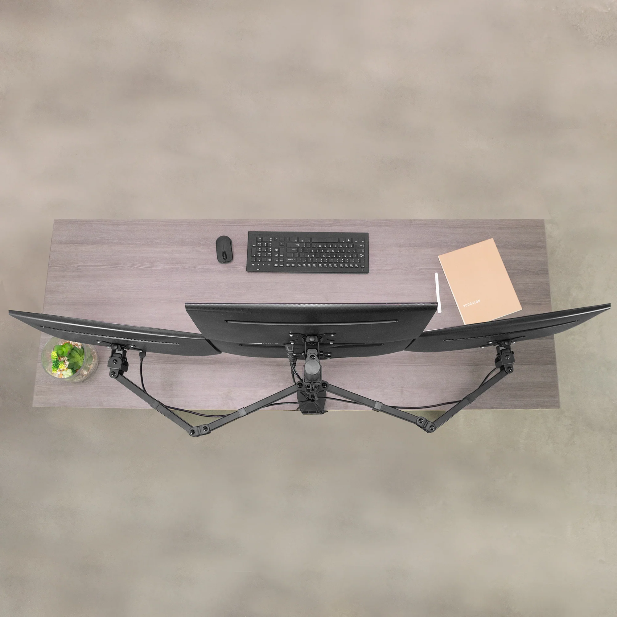 Quad 13” to 24” Monitor Desk Mount - Image 7