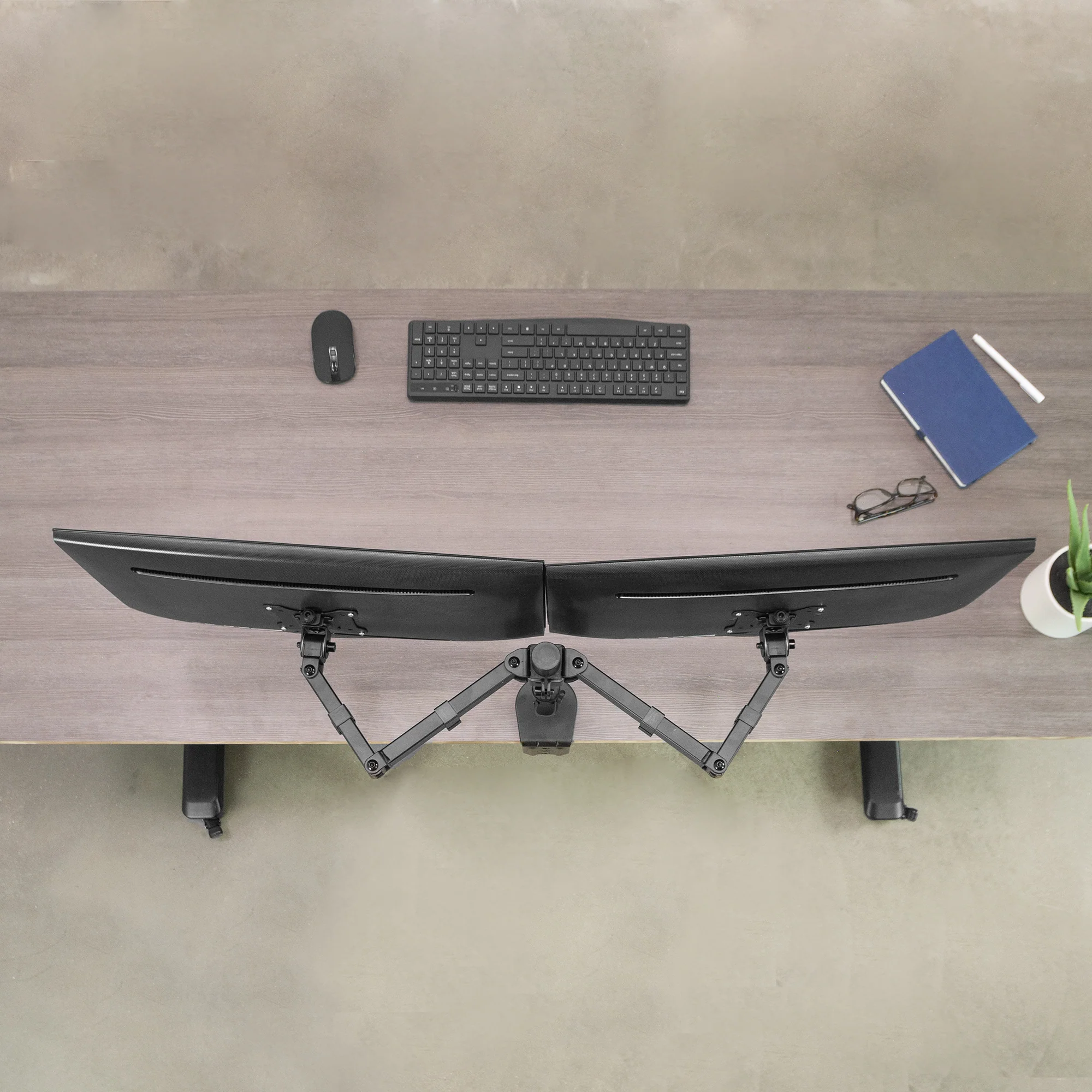 Dual 13” to 30” Monitor Desk Mount - Image 7