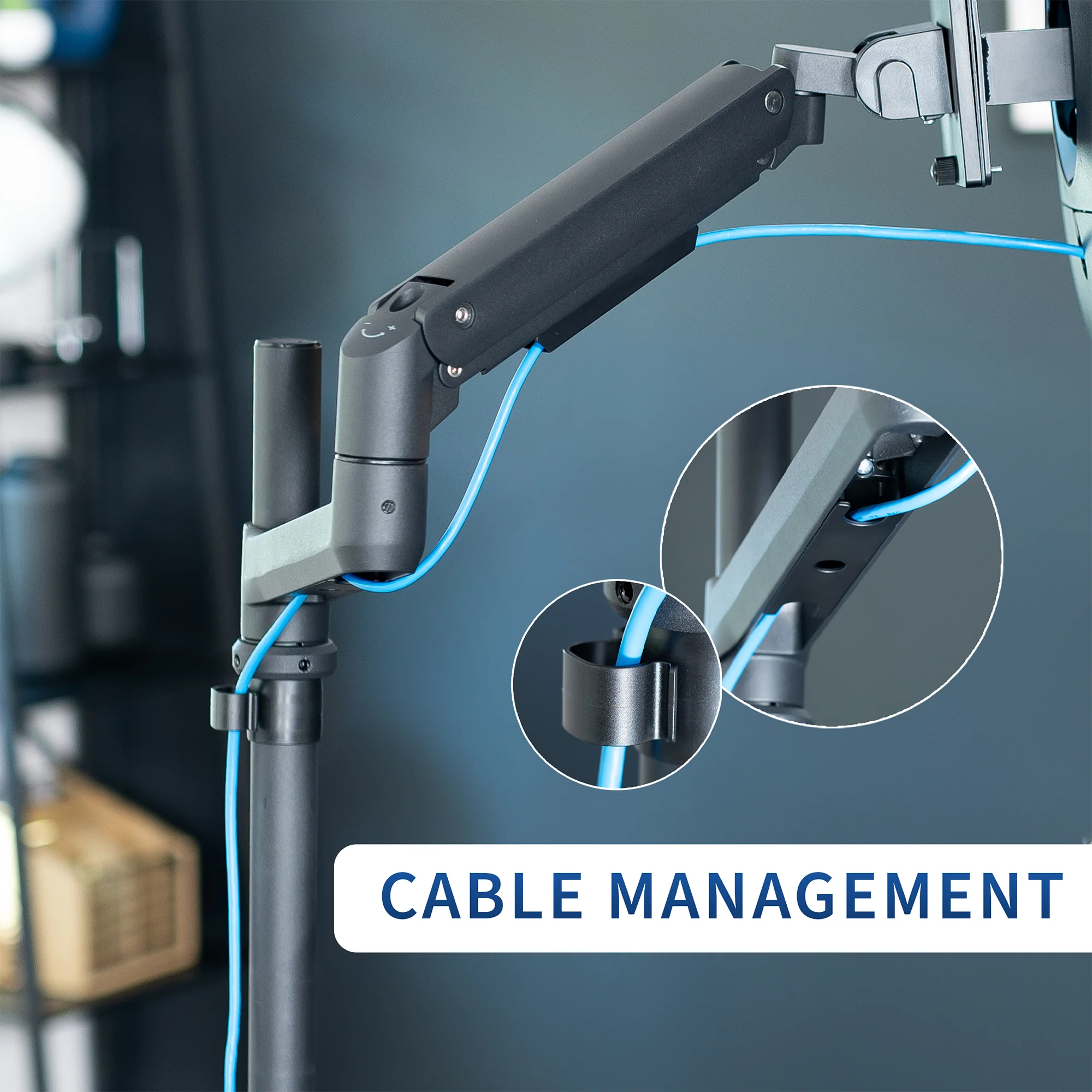 Dual Ultrawide Monitor Desk Stand - Up to 49" Screens - Image 8