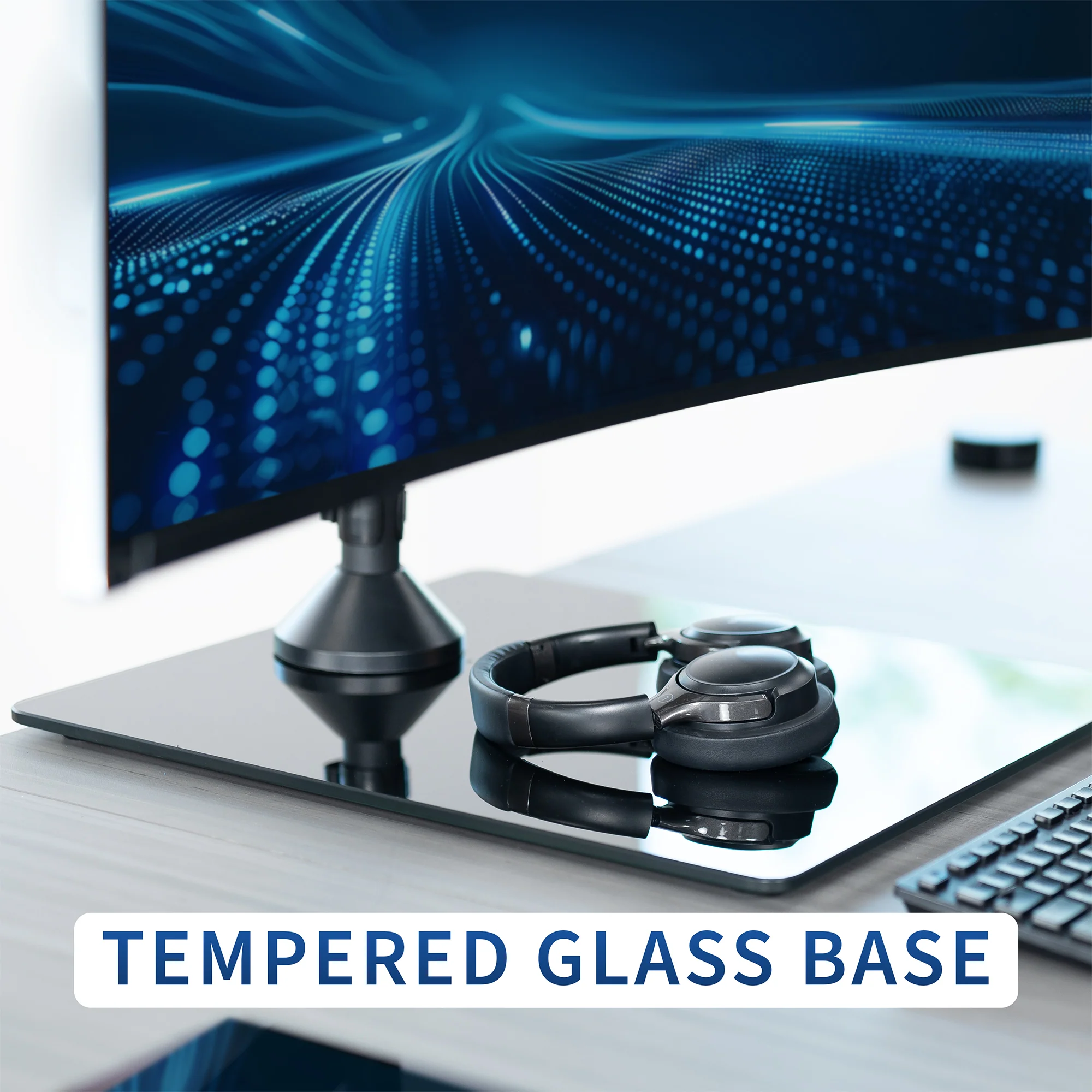 Dual Ultrawide Monitor Desk Stand - Up to 49" Screens - Image 9