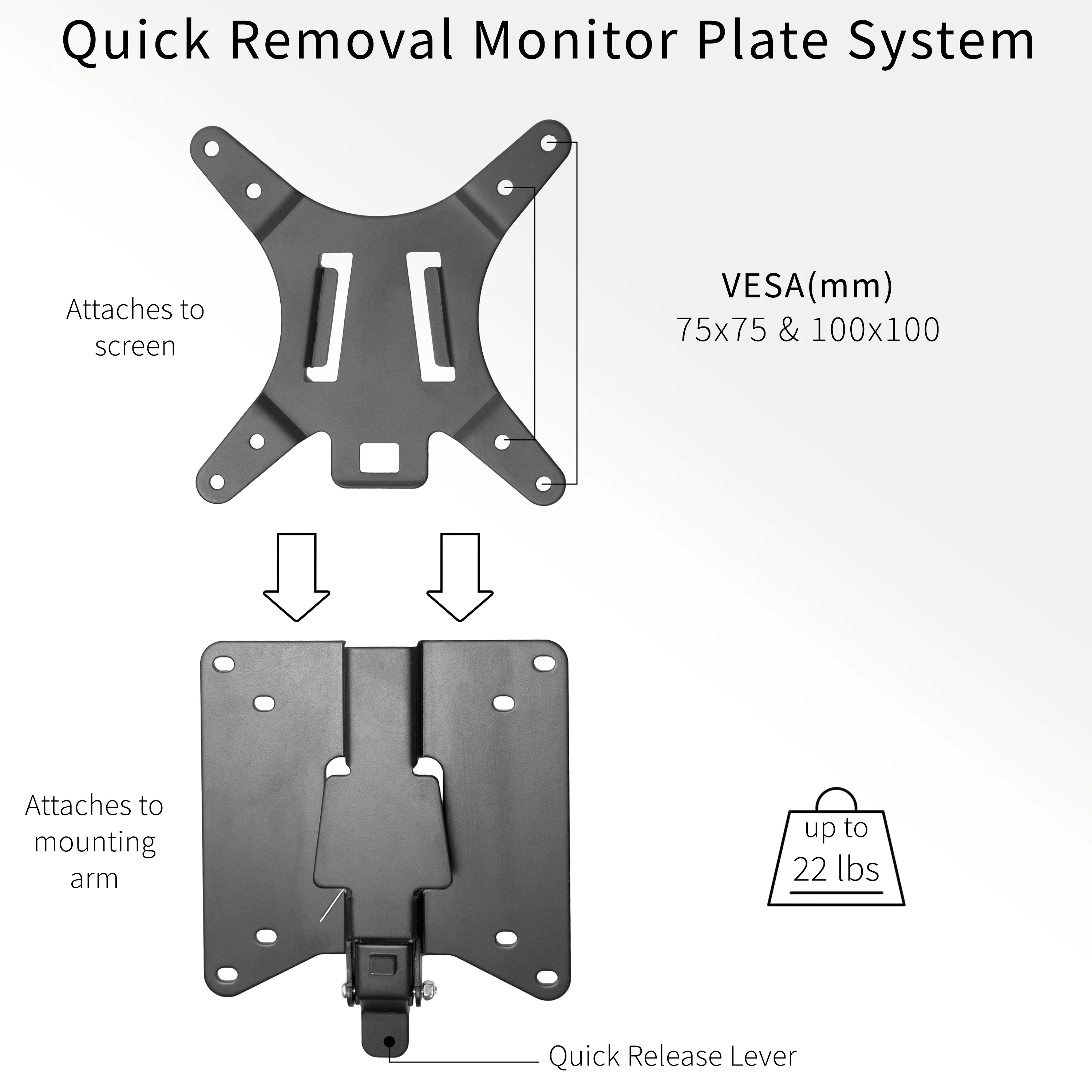 VESA Quick Release Adapter - Image 3