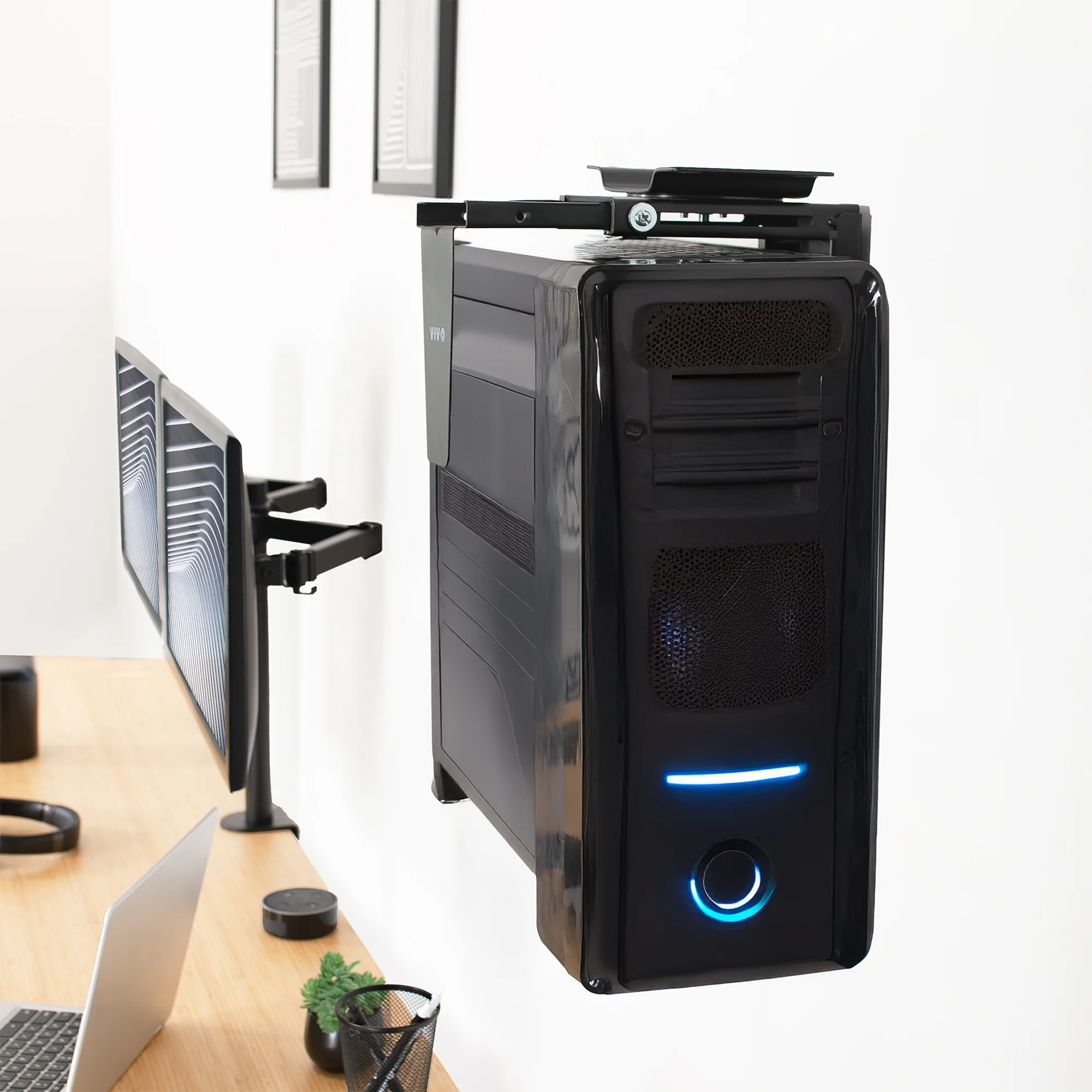 Under Desk and Wall Large PC Mount - Image 8