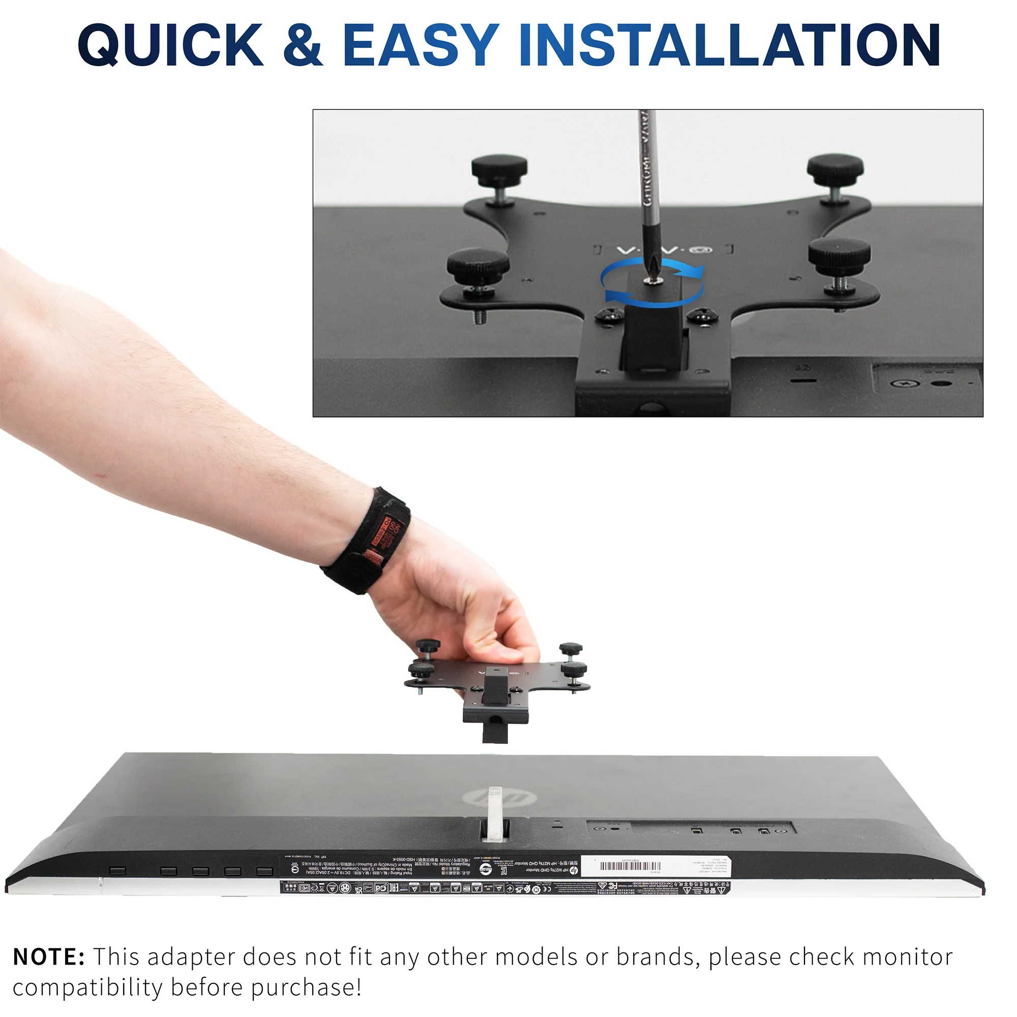 VESA Adapter for Compatible HP M-Series Monitors - Image 4